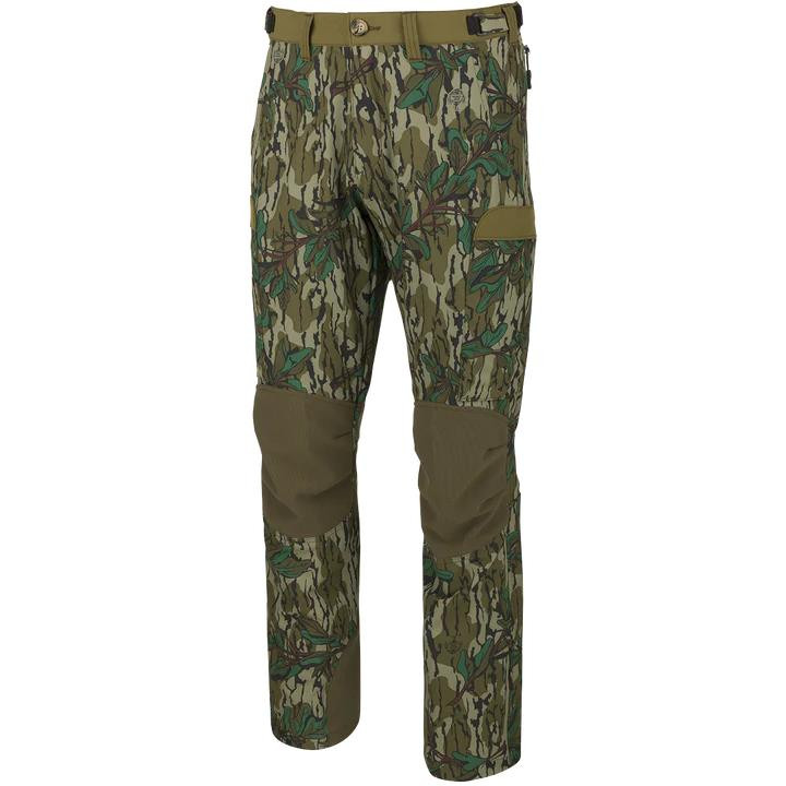 Ol' Tom Men's Tech Stretch Turkey Pants - Mossy Oak Greenleaf