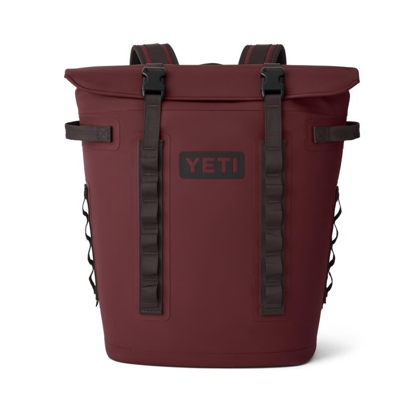 YETI Hopper M20 Backpack Soft Cooler - Wild Vine Red / Dark Gray