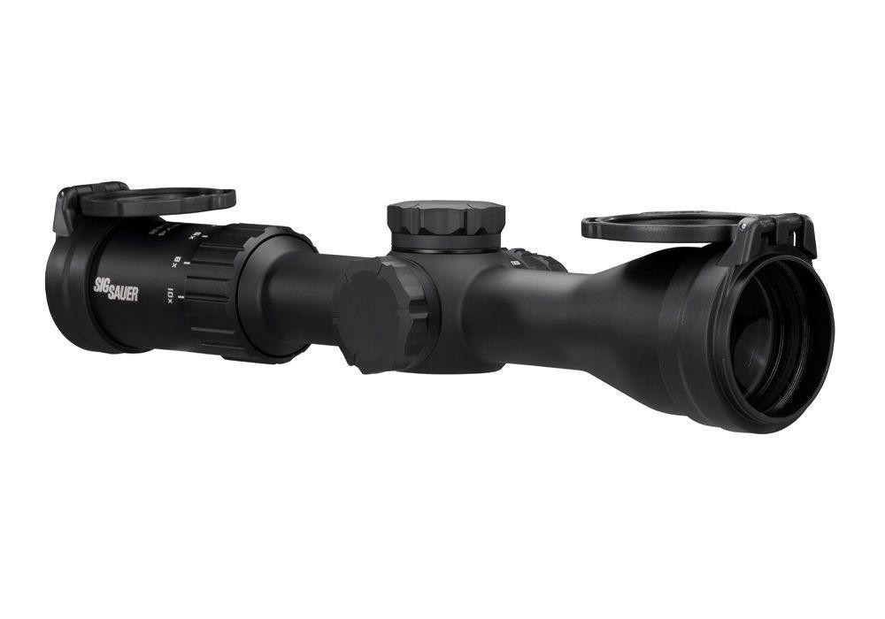 Sig Sauer Whiskey 4 2.5-10x42 - 30mm Tube - Hellfire Quadplex
