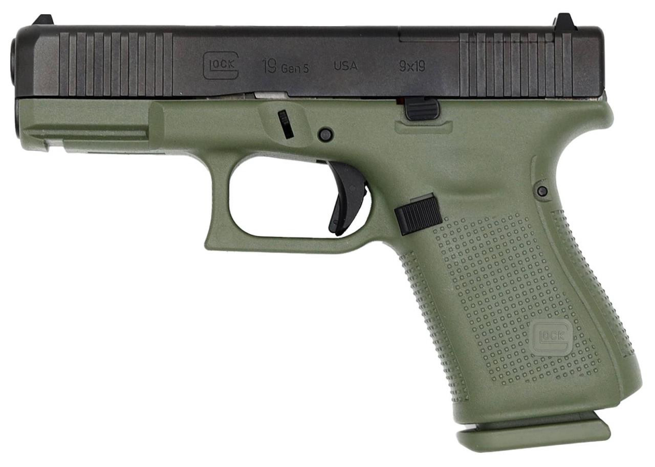 Glock 19 Gen 5 MOS 9mm - 4.02
