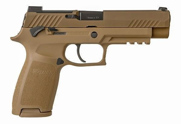 Sig Sauer P320 M17 9mm - FDE - Thumb Safety - 17 Round - Dance's