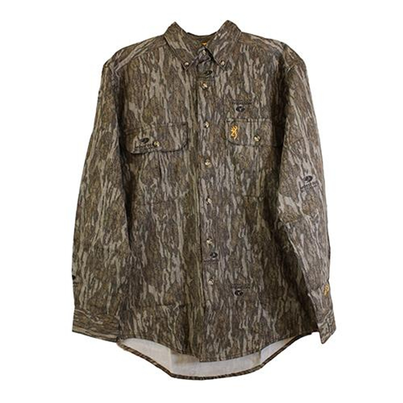 Browning Wasatch-CB Mossy Oak Bottomland S/S T-Shirt Browning Wasatch-CB Mossy Oak Bottomland S/S T-Shirt