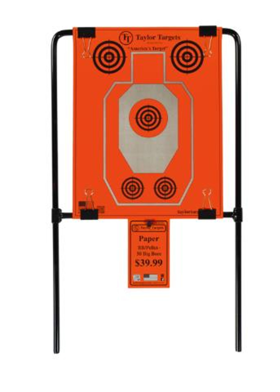 Taylor Targets Adjustable Paper Target Frame Dance's Sporting Goods