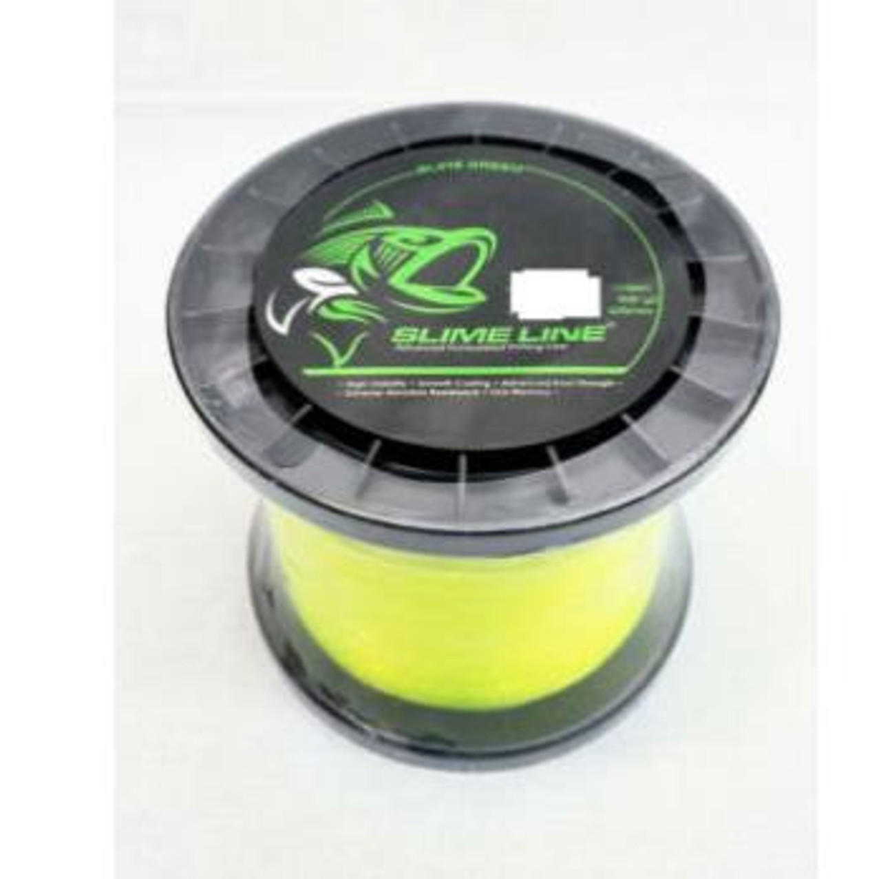 Slime Line Fishing Line Bulk Spool - Hi Vis Slime Green - Dance's