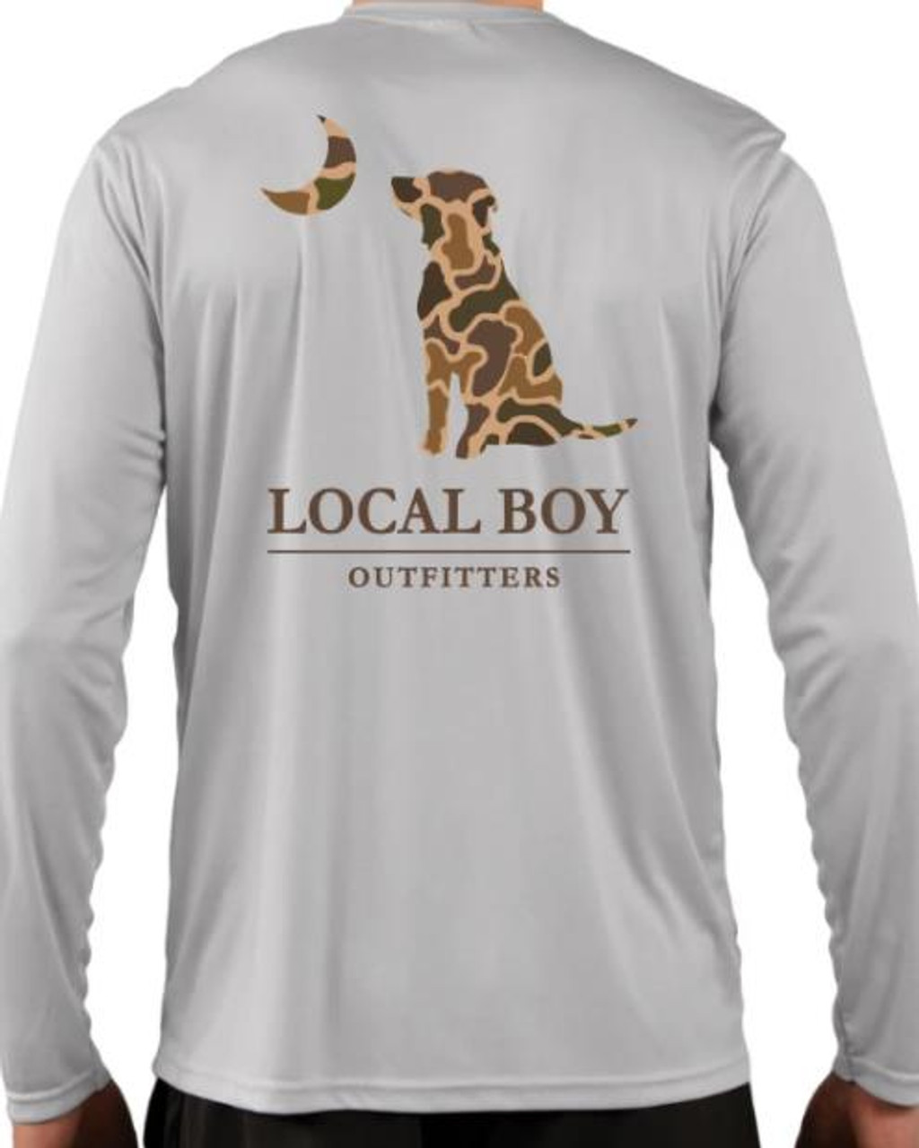 Local Boy Outfitters Localflage Dog Moon Short Sleeve T-Shirt