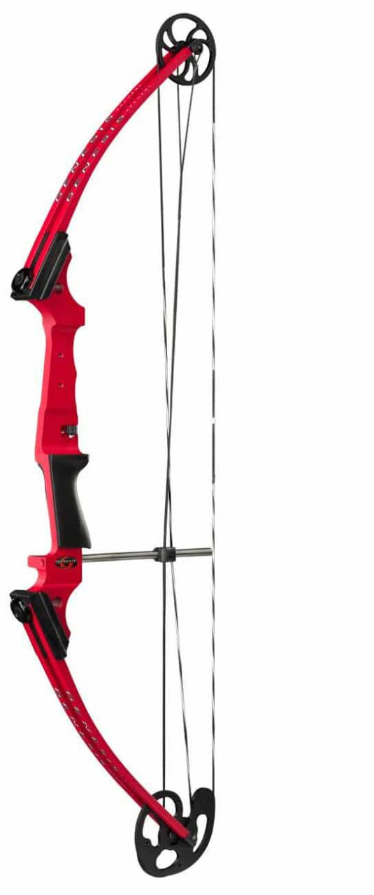 Genesis Compound Bow - Left Handed - Red - Dance's Sporting Goods