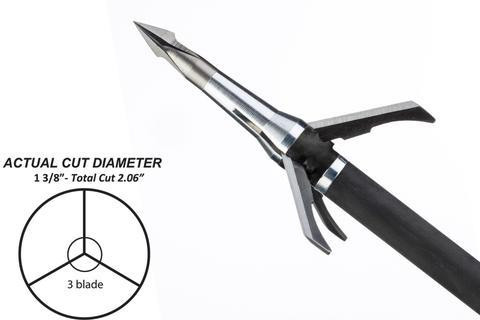 Grim Reaper Pro Series Broadheads 100 Grain 3Blade 4 Pack