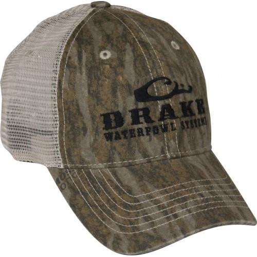 Drake Waterfowl Mesh Back Cap Mossy Oak Bottomland Dance's Sporting