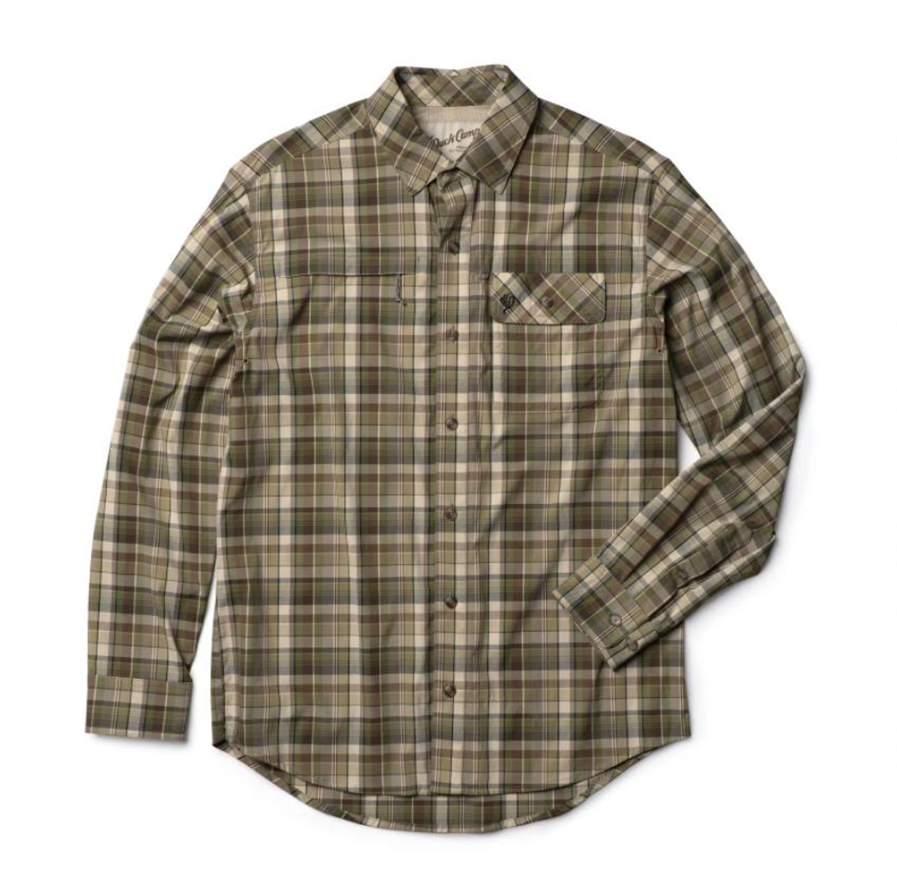 Duck Camp Signature Fishing Shirt - Long Sleeve - Teton Plaid - Dance's  Sporting Goods