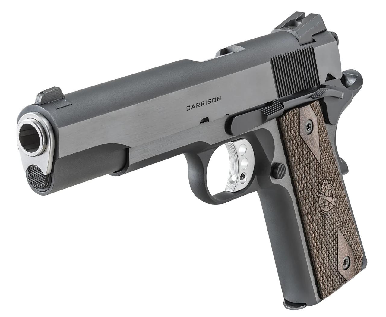 Springfield Armory 1911 Garrison 45 ACP - Stainless / Wood - 7 Round ...