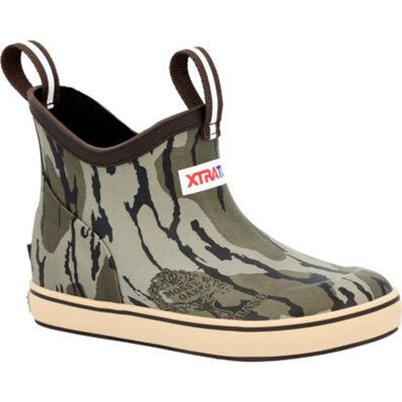 XTRATUF Kid's Ankle Deck Boot - Mossy Oak Bottomland