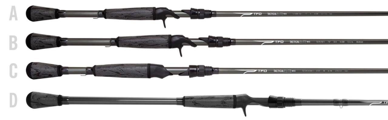 Temple Fork Tactical Elite Bass Casting Rod - 7' - Medium Heavy Moderate -  Dance's Sporting Goods