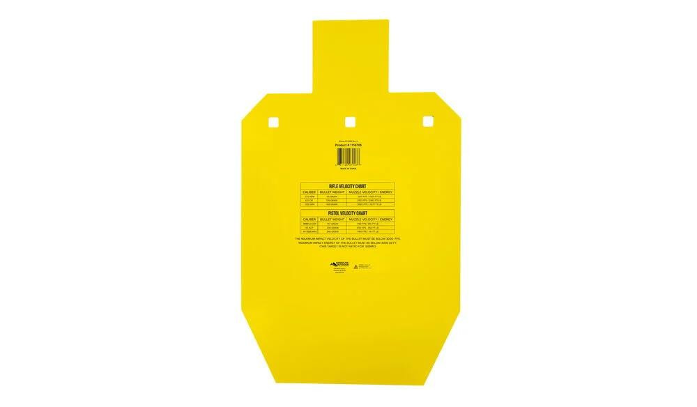 Caldwell AR-500 Steel Target - 33% IPSC - Dance's Sporting Goods