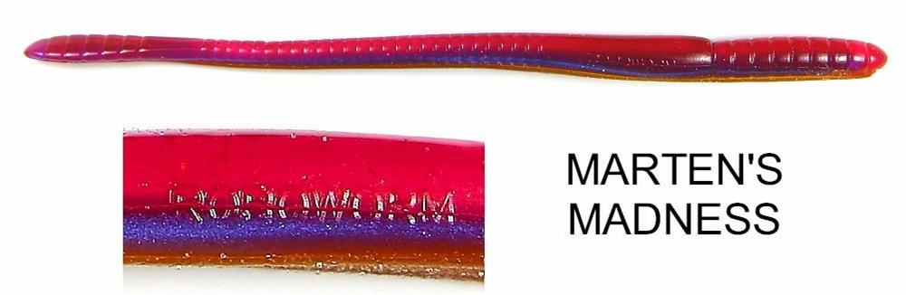 Roboworm Color Chart Roboworm Straight Tail Worm - 7