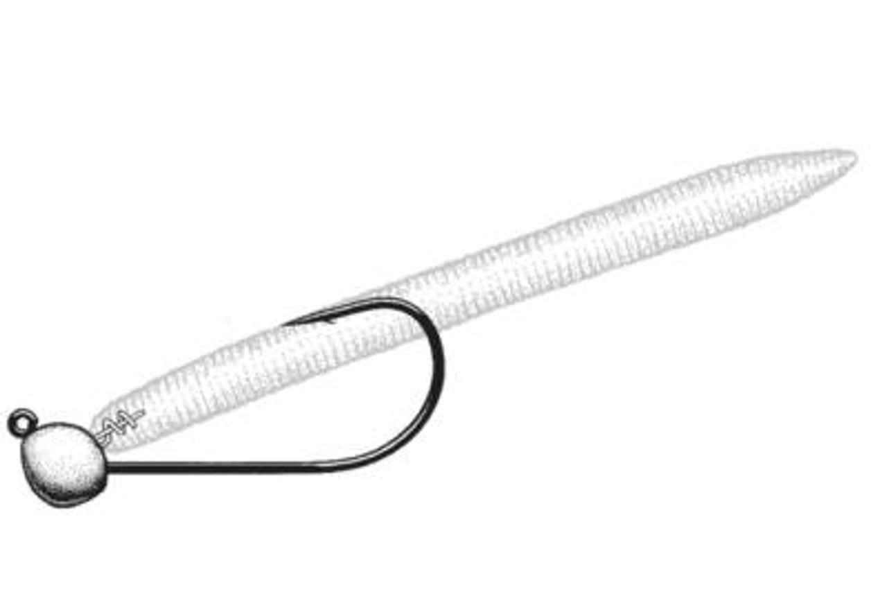 Owner Hooks Stick Bait Shaky Head - Natural 3/0 - 1/8oz. 4156-023