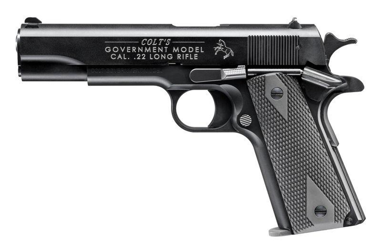 Walther Colt Government 1911 A1 22 LR - Black - 10 Round - Dance's