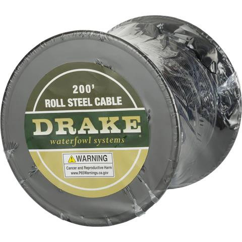 Drake Waterfowl Texas Rig Steel Cable Roll 200" Dance's Sporting Goods