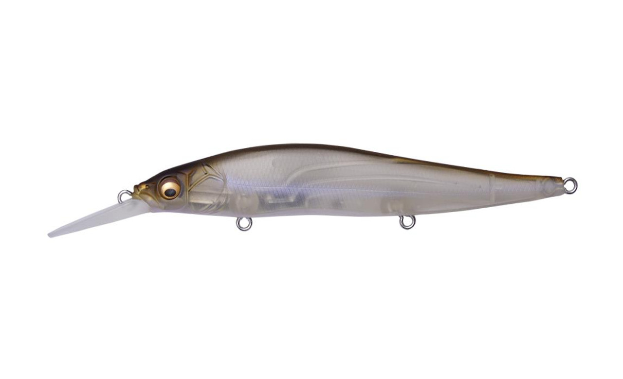 Megabass Vision Oneten Jerkbait Silent GG Deadly Black Shad