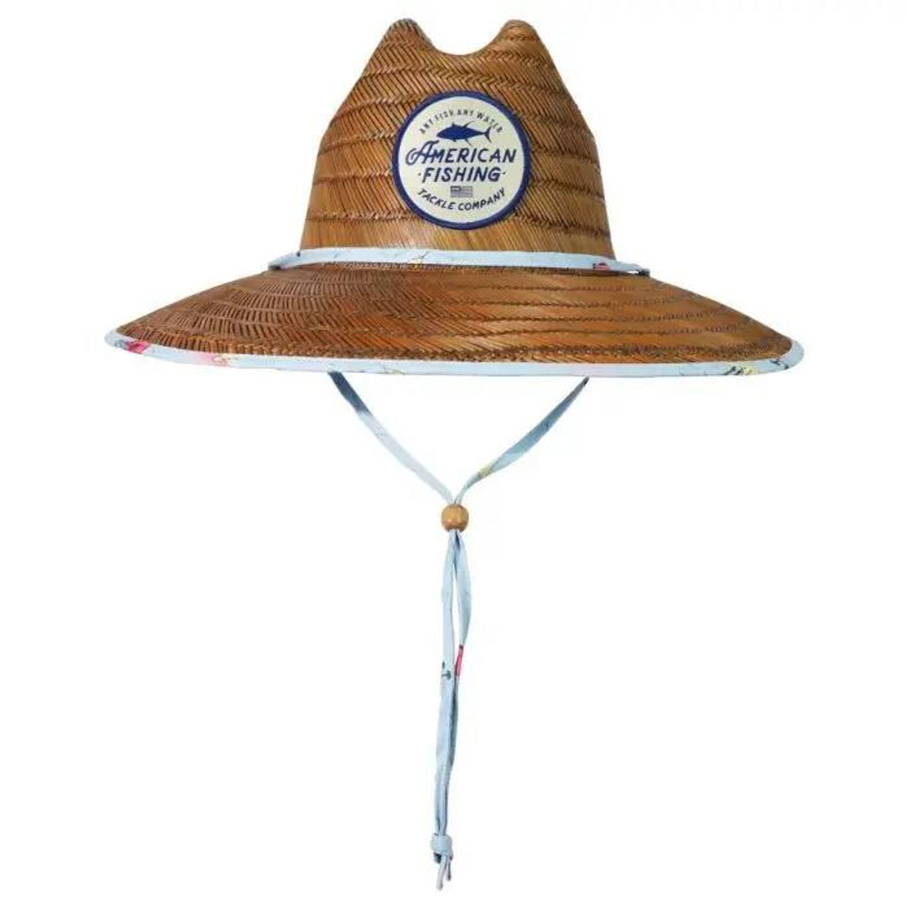 AFTCO Youth Hawaiian Straw Hat - Blue