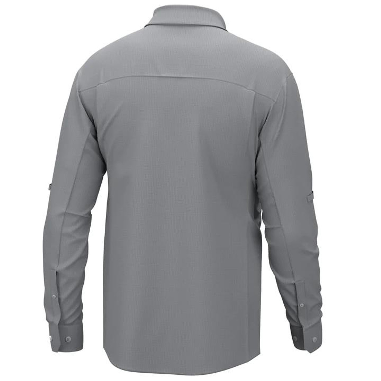 Huk Men's Vented Pursuit Shirt - Long Sleeve - Harbor Mist