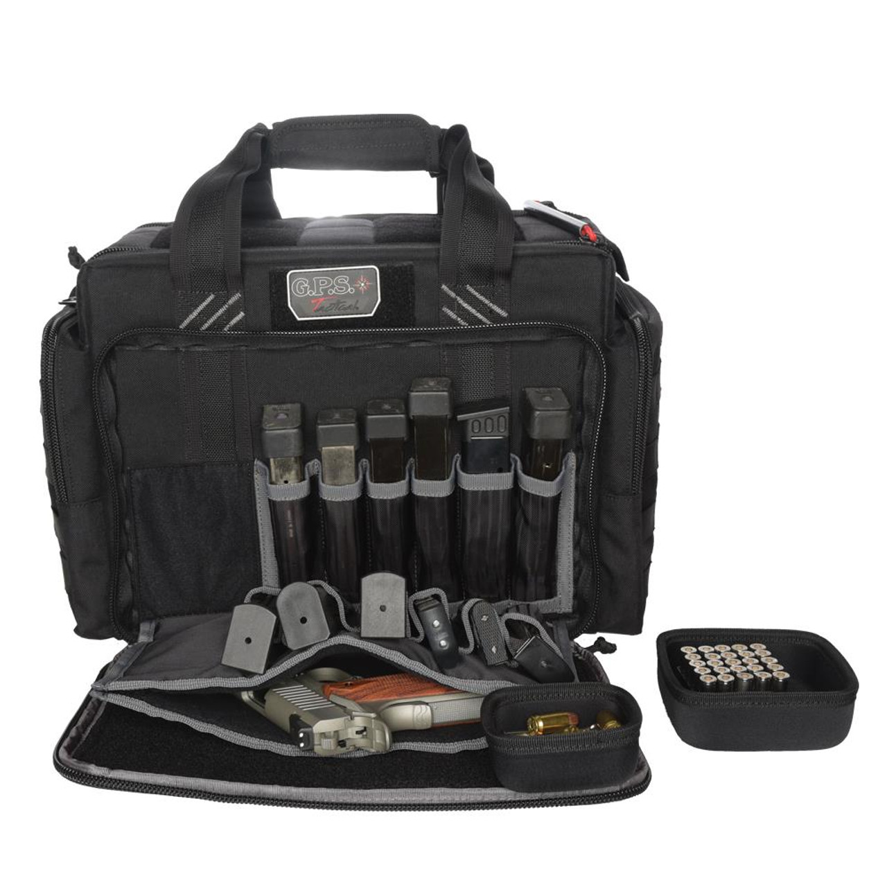 GPS Tactical Range Bag with Internal Foam Cradle Black Dance's