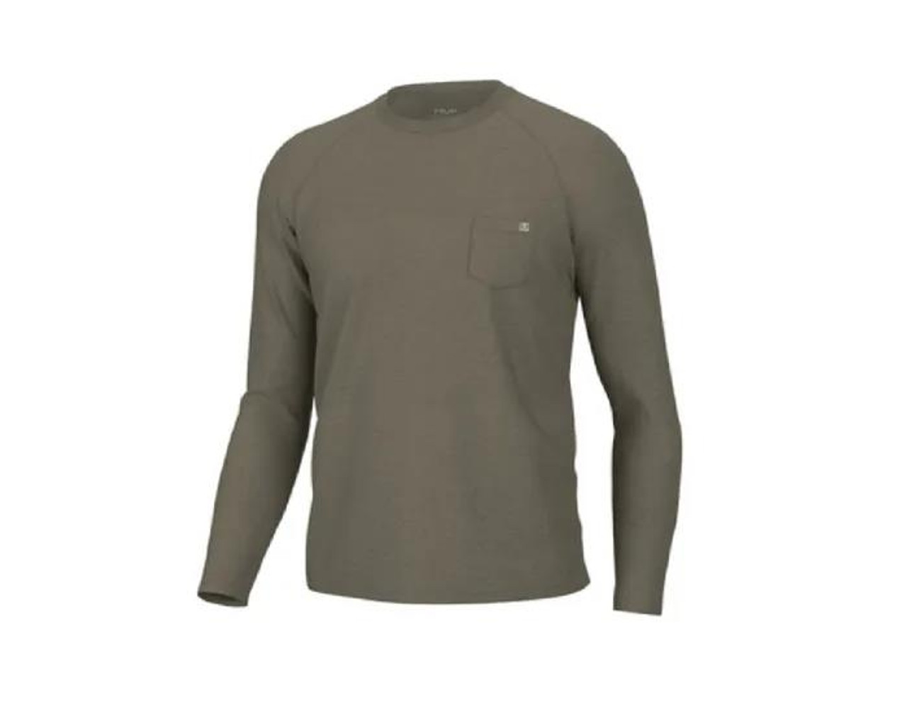 Huk Men's Waypoint Crew Shirt - Long Sleeve - Overland - Dance's Sporting  Goods