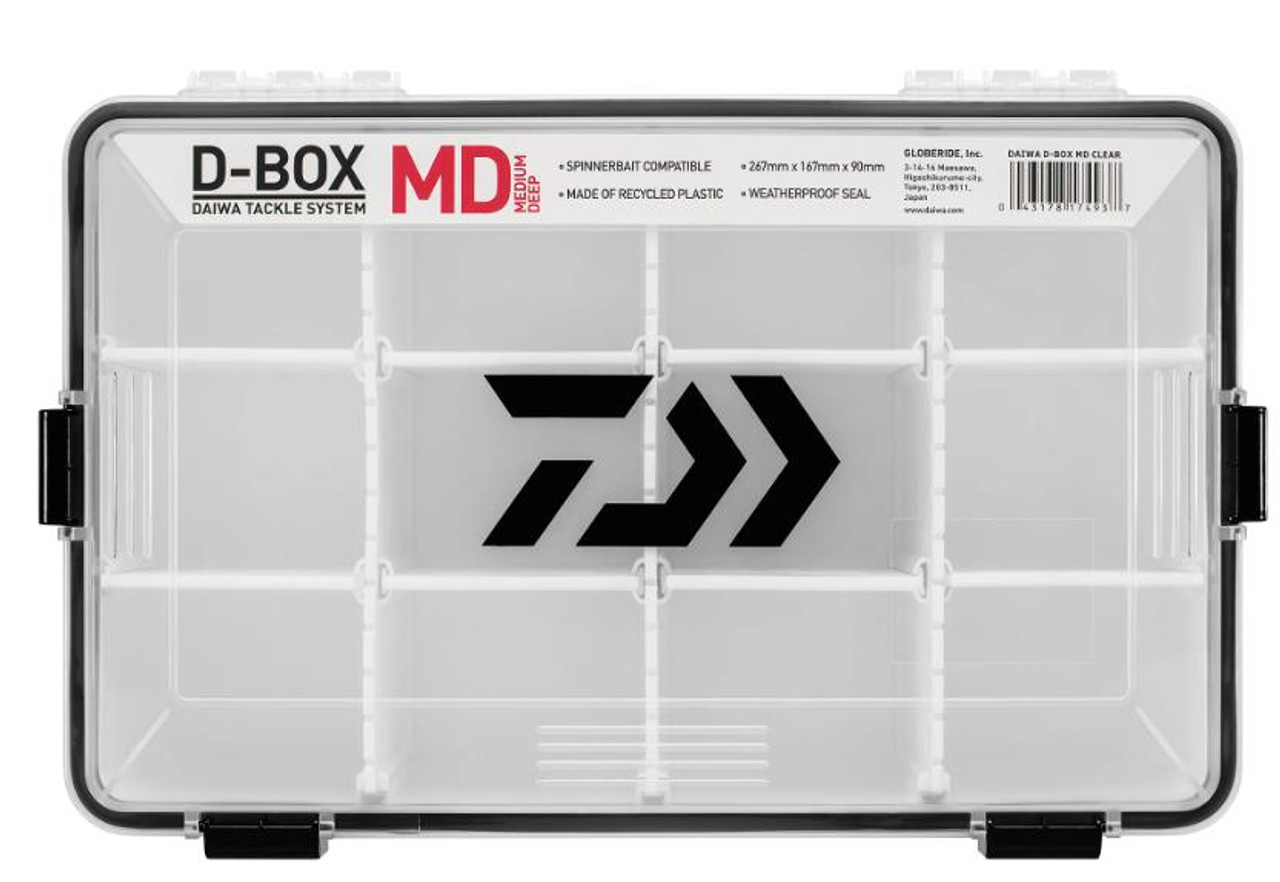 Tackle box x 2 clear
