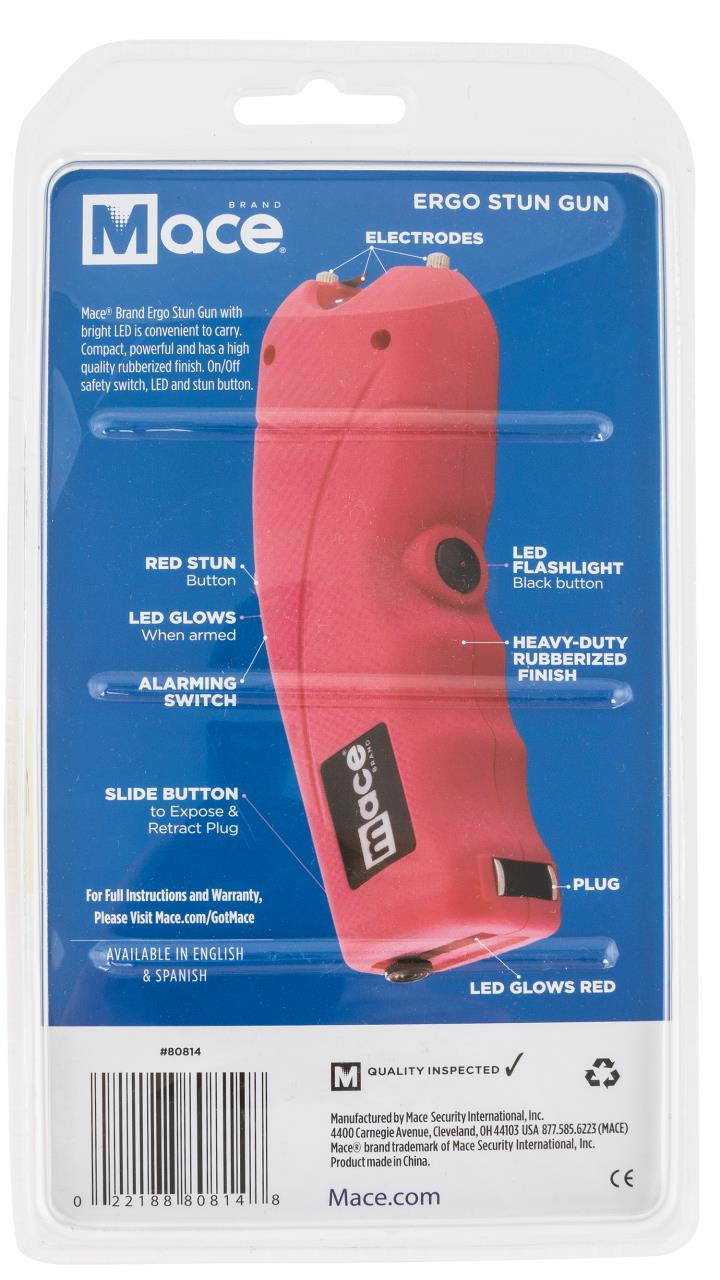 Mace Ergo Stun Gun Pink Dance's Sporting Goods