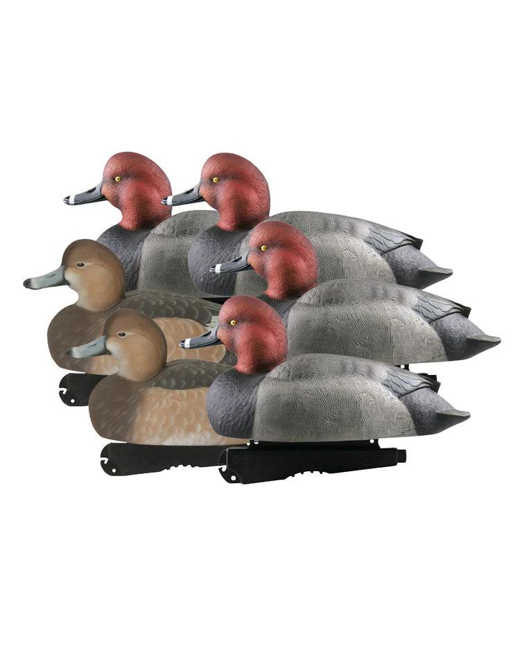 Greenhead Gear Hunter Series Over Size Foam Filled Redhead Decoys 6 Pack Dance's Sporting Goods