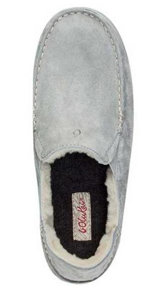 OluKai Women's Nohea Slippers- Pale Grey
