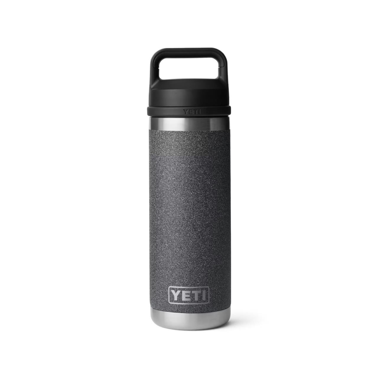 YETI Rambler 18oz Bottle - Black Stone - Dance's Sporting Goods