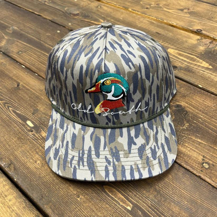 Old South Youth Wood Duck Head Trucker Hat Osland Camo Dance's
