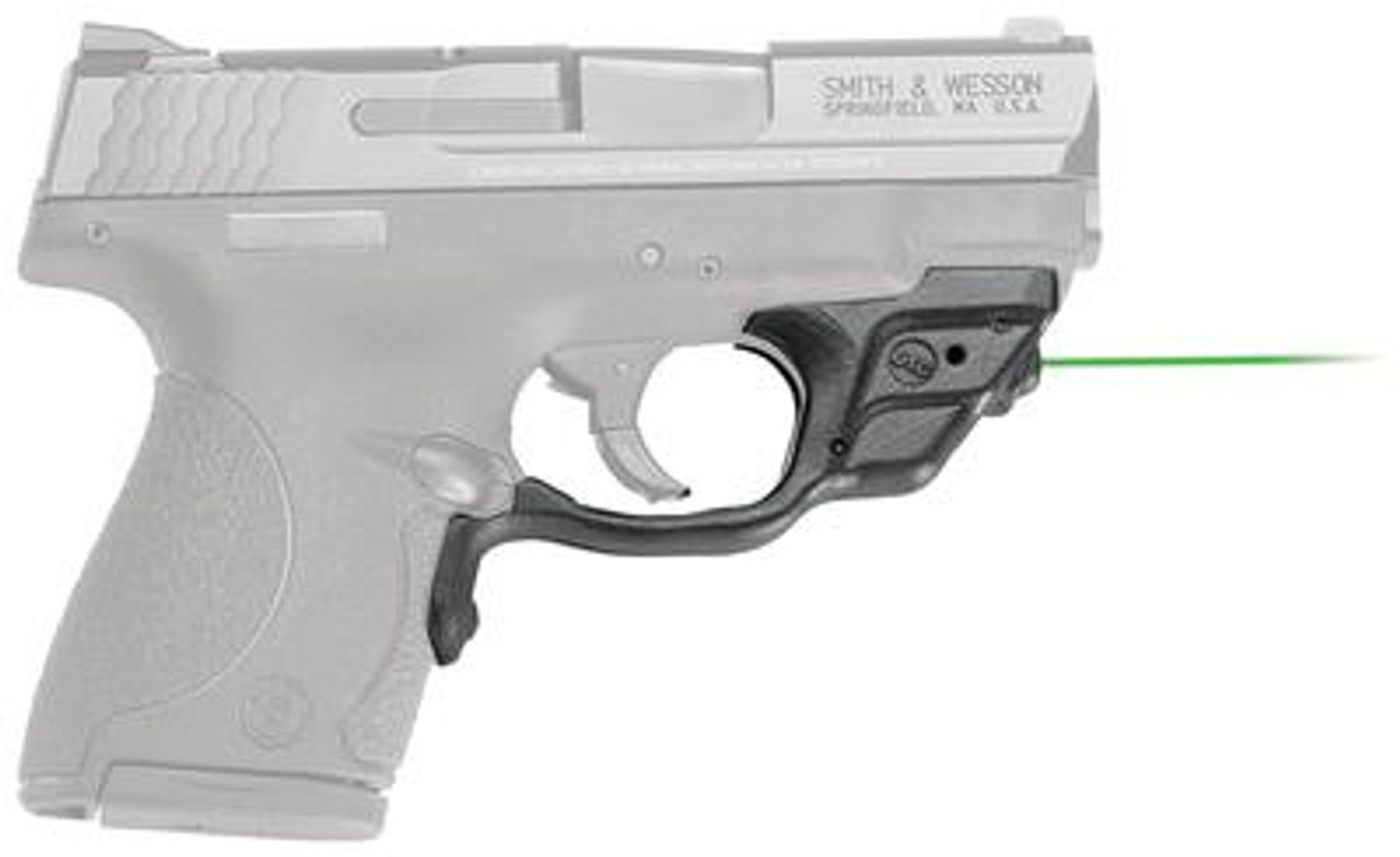 Crimson Trace Laserguard Series Fits Smith And Wesson Mandp Shield 9mm40 Sandw Green Laser Dances 1941