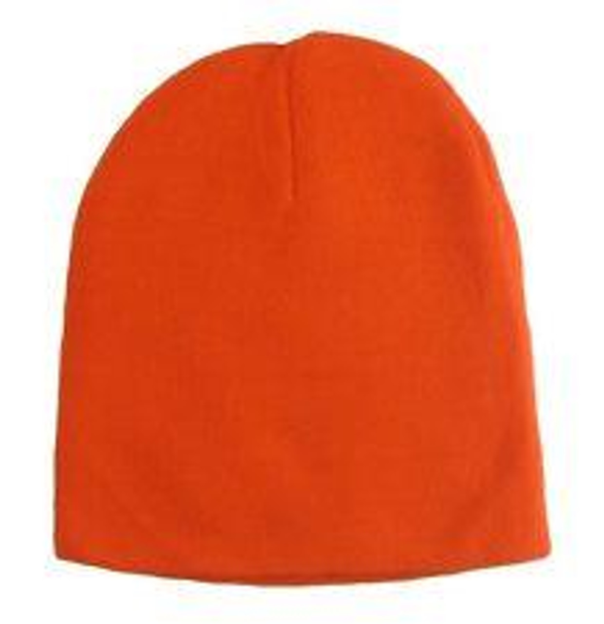 Jacob Ash Knit Stretch Cap - Blaze Orange - Dance's Sporting Goods