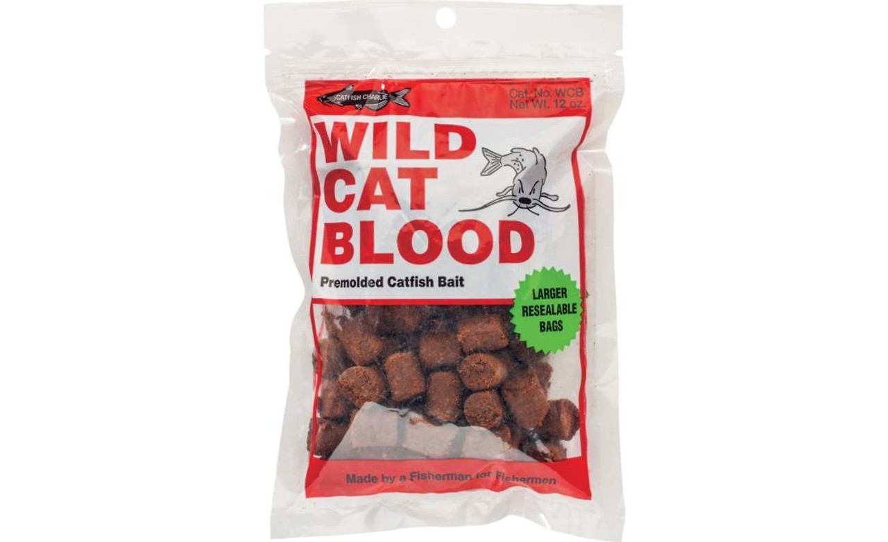 Catfish Charlie 14 oz. Blood B Catfish Dough Bait, 14 oz.