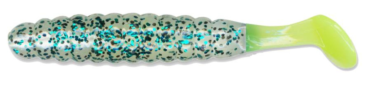 Charlie Brewer Slider Crappie / Panfish Grubs - 1-1/2 - 18 Pack