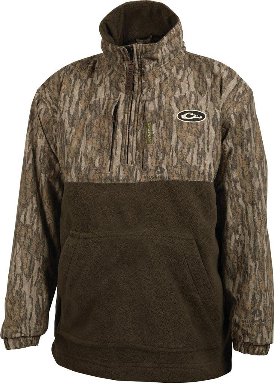 drake waterfowl hoodie bottomland