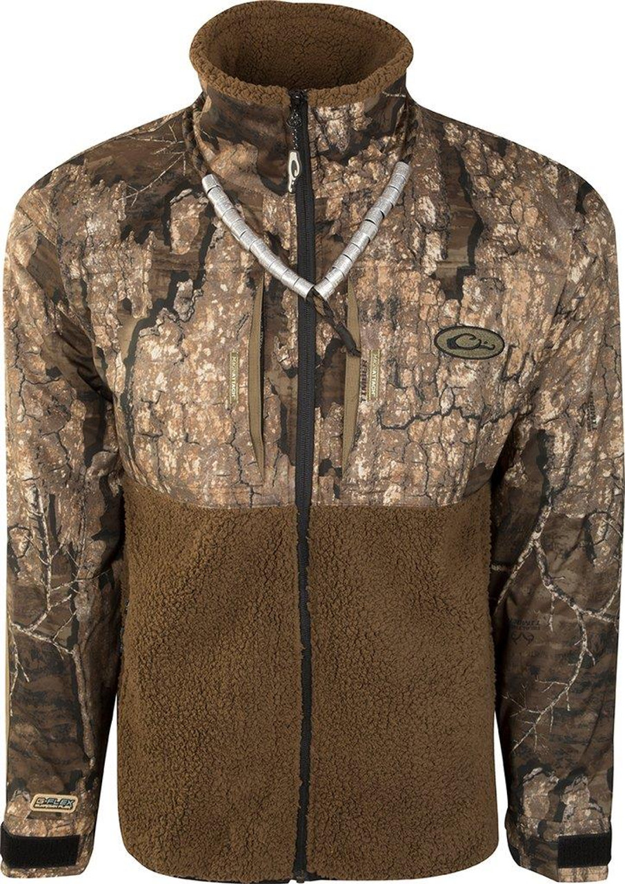 drake waterfowl full zip jacket