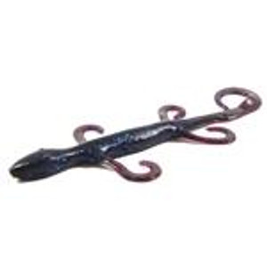 Zoom Bait Mini Lizard Bait, Junebug, 4-Inch, Pack of 15, Soft