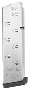 CMC 1911 Power Mag 45 ACP Magazine - 8 Round - 705263141315 CMC 1911 Power Mag 45 ACP Magazine - 8 Round - 705263141315