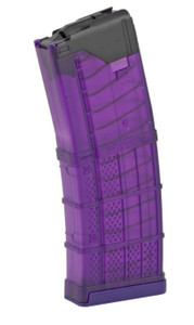 Lancer L5 Advanced Warfighter AR15 5.56 NATO Magazine - Translucent Purple - 30 Round - 738435619381