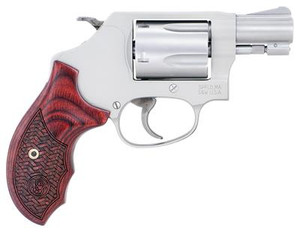 Smith & Wesson Performance Center 637 38 Special - 1.875" Barrel - Silver / Wood - 5 Round - 022188703498