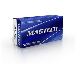 Magtech 9mm - 115 Grain FMJ - 1135 FPS - 50 Rounds - 754908114016