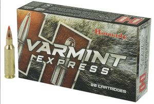 Hornady Varmint Express 224 Valkyrie - 60 Grain V-Max - 3300 FPS - 20 Rounds - 090255815313