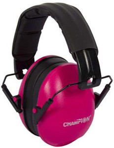 Champion Slim Passive Ear Muffs - Pink - 076683409720 Champion Slim Passive Ear Muffs - Pink - 076683409720