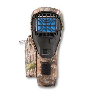 Thermacell MR300 Portable Mosquito Repeller w/ Camo Holster, Fuel Cartridge & 3 Repellent Mats - 843654002545