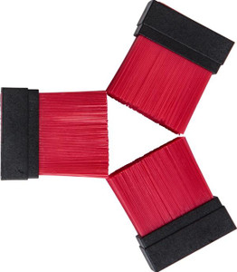 Trophy Ridge Whisker Biscuit V Replacement Bristles - Red - 754806316406