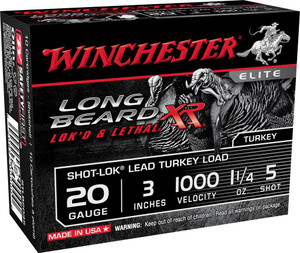 Winchester Long Beard XR Elite 20 Gauge - 3" - #5 - 1-1/4 oz - 10 Rounds - 020892023741
