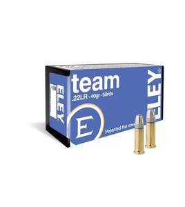 Eley Match 22 LR - 40 Grain - 1085 FPS - 50 Rounds - 650911011000