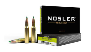 Nosler 308 Win -150 Grain Ballistic Tip - 2800 FPS - 20 Rounds - 054041610285